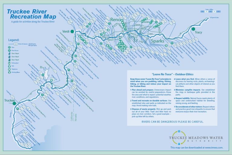 Truckee River Recreation Map Learn About Everything There Is To See   Recreation Map Image 20170810 768x515 