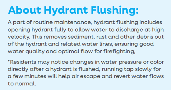 About Hydrant Flushing