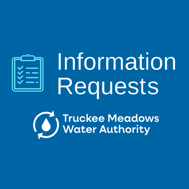 Information Request - image shows clipboard and TMWA logo