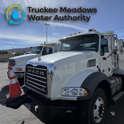 TMWA Truck with TMWA logo.