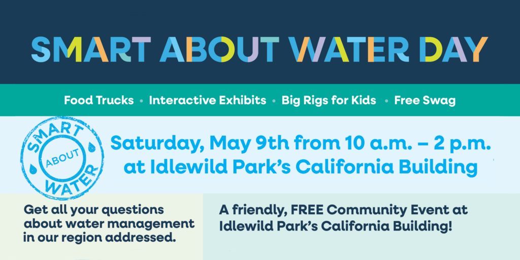 Smart About Water Day promo banner.